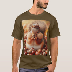T-shirt Écureuil farci