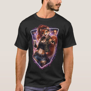 T-shirt Écureuil punk