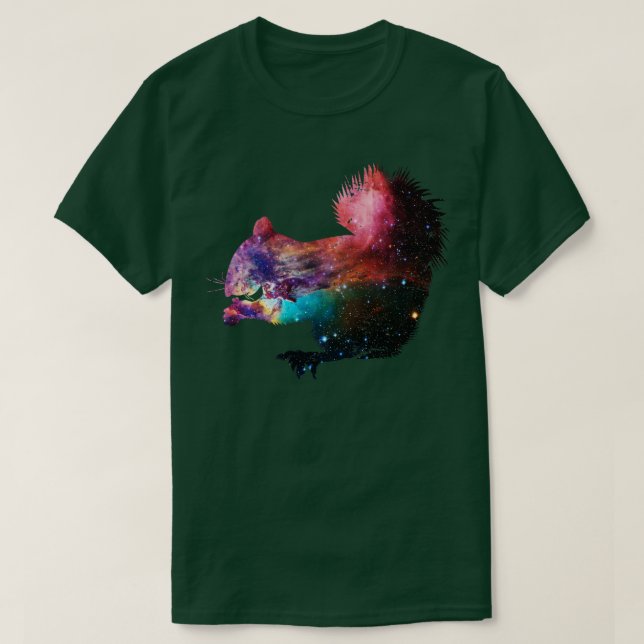 T-shirt Écureuil spatial (Design devant)