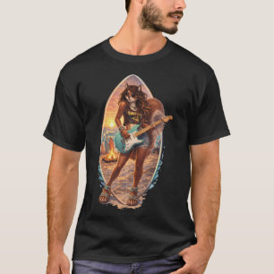 T-shirt Écureuil Surf Rock