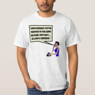 T-shirt Écureuil TDAH