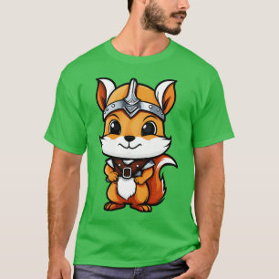 T-shirt Écureuil viking