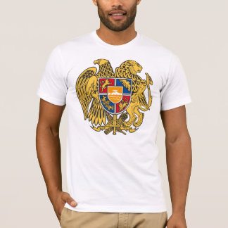 T-shirt Écusson Republic Armenia Arménie d'hommes Shirt