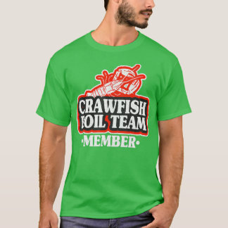 T-shirt Écuve de poisson d'eau membre de l'équipe Vintage