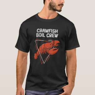 T-shirt Écuvier Écuve Écran Aimer Érépoisson Texas Crawfis