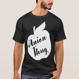 T-shirt Ed Red Union Thug Enseignant