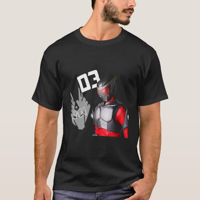 T-shirt Ed Rider Ryuki (Devant)