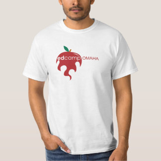 T-shirt EdCamp Omaha avec le site Web