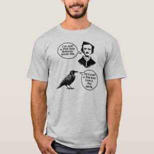 T-shirt Edgar Allan Poe C'est juste un poe