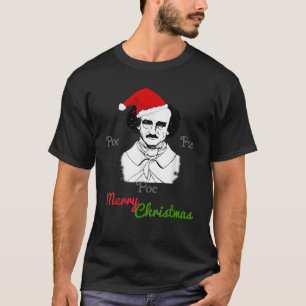 T-shirt Edgar Allan Poe Noël drôle