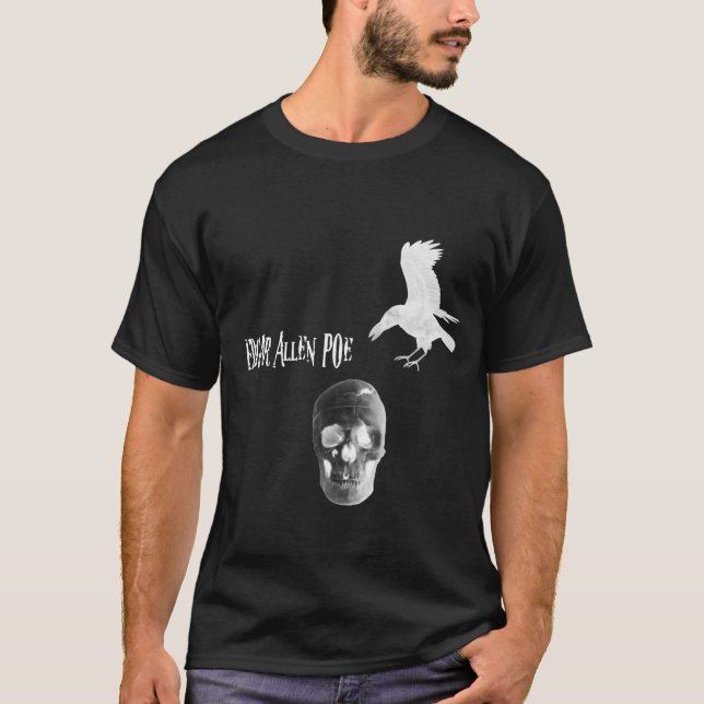 T-shirt Edgar Allen Poe (Devant)