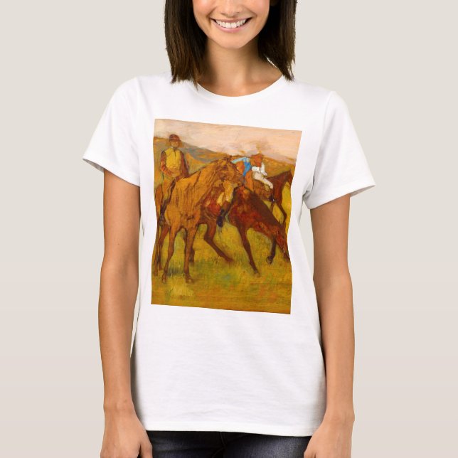 T-shirt Edgar Degas avant la course (Devant)