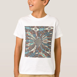 T-shirt Edgy African Urban Pop Art Conception optique Abst