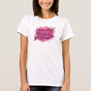 T-shirt Edgy Rose ENTRAÎNEZ-VOUS Statement