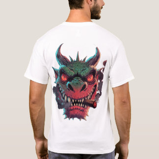 T-shirt Edgy Urban Fantasy Character graphic
