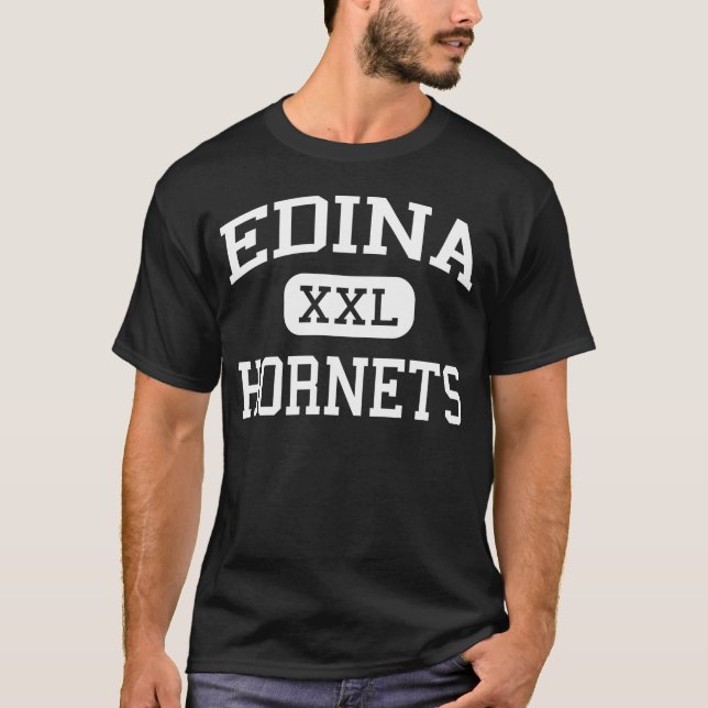 T-shirt Edina - frelons - lycée - Edina Minnesota (Devant)