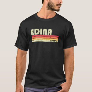 T-shirt Edina Mn Minnesota City Accueil Racines Retro les