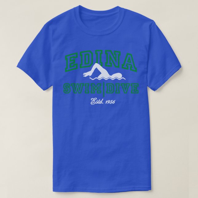 T-shirt Edina Swim Dive Team 14 (Design devant)