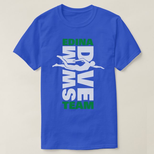 T-shirt Edina Swim Dive Team LS (Design devant)