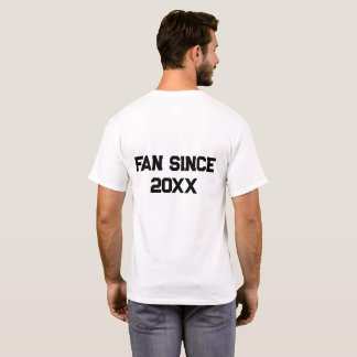 T-shirt Editable Sports Team Fan Since