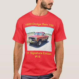 T-shirt Édition 1990 de signature de Rod Hall de la RAM