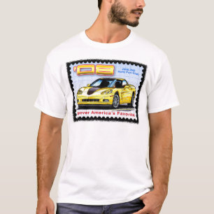 T-shirt Édition de location Corvette de club d'amusement