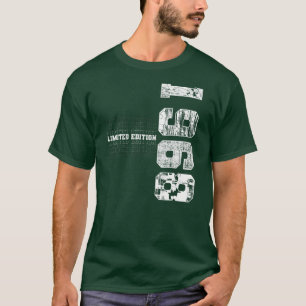 T-shirt Edition Limitée 1968 Année De Naissance Anniversai