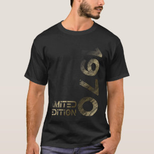 T-shirt Édition Limitée 1970 Homme Femme 56e Anniversaire