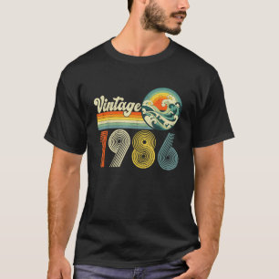 T-shirt Édition limitée 40 ans de cadeaux classiques 1986