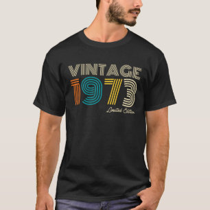T-shirt Édition limitée 53e anniversaire 1973 Vintage