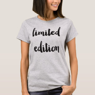 T-shirt Édition limitée lettrage à la main