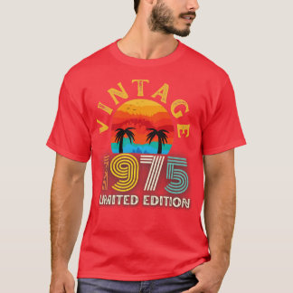 T-shirt Edition limitée vintage 1975