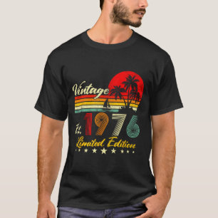 T-shirt Édition limitée Vintage 1976 50e anniversaire 50 a