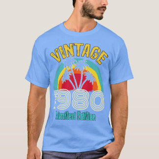 T-shirt Edition limitée vintage 19801