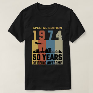 T-shirt Édition spéciale 1974 50 ans d'être génial