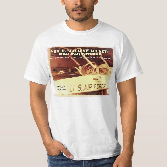 T-shirt EDL082114 de guerre froide (Devant)