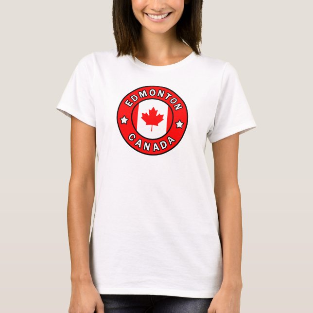 T-shirt Edmonton Canada (Devant)