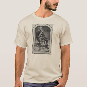 T-shirt Edmund Ruffin, mangeur de feu rebelle et son rant.