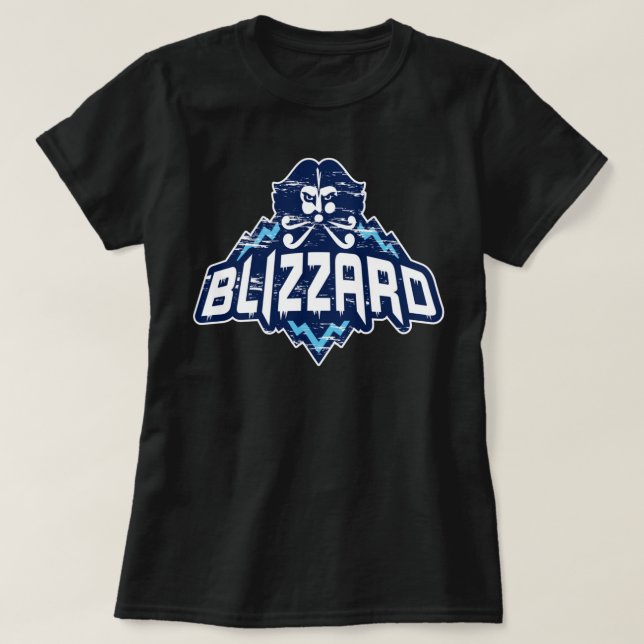T-shirt edmundston blizzard Hockey Classic T Shirt (Design devant)