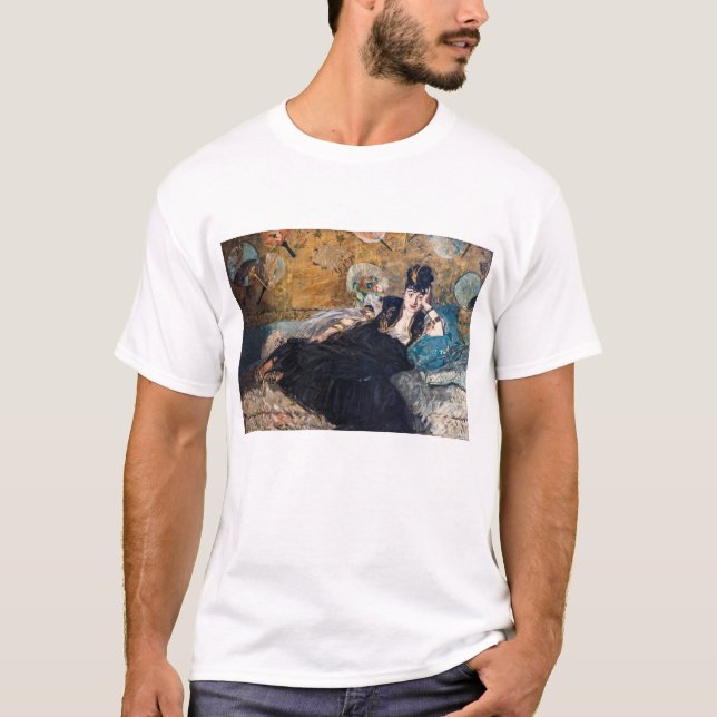 T-shirt Edouard Manet - Lady avec fans (Devant)