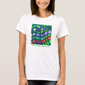 T-shirt édredon de magasin de photo…., le vert d'evoluc