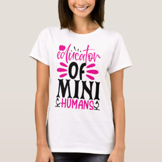 T-shirt Éducateur de Mini Humains