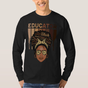 T-shirt Éducateur intelligent magie noire attentionné bell