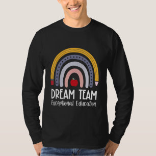T-shirt Éducation exceptionnelle arc-en-ciel Sped Enseigna