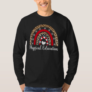 T-shirt Éducation physique Phys pros Ed Leopard Rain