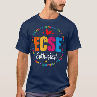 T-shirt Éducation spéciale de la petite enfance SPED ECSE 
