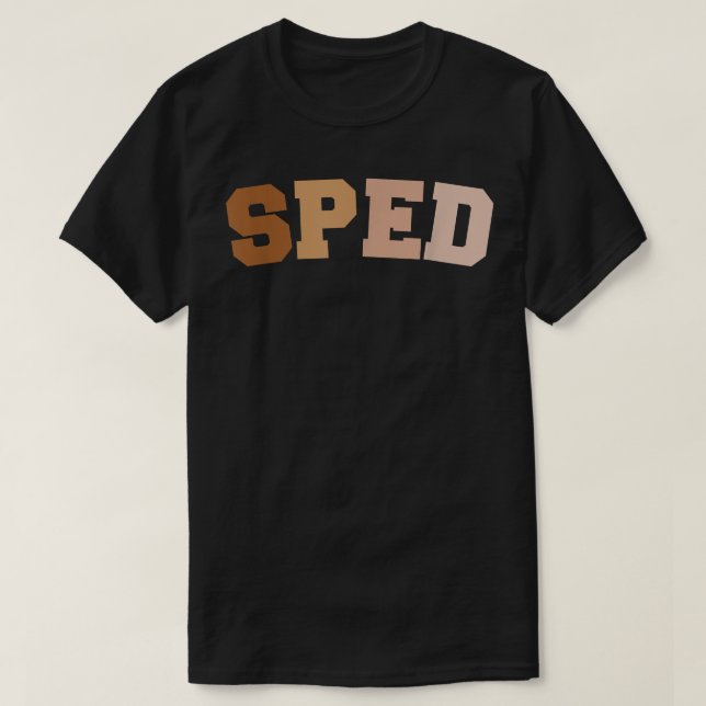 T-shirt Éducation spéciale SPED Enseignant Retro Retour à  (Design devant)