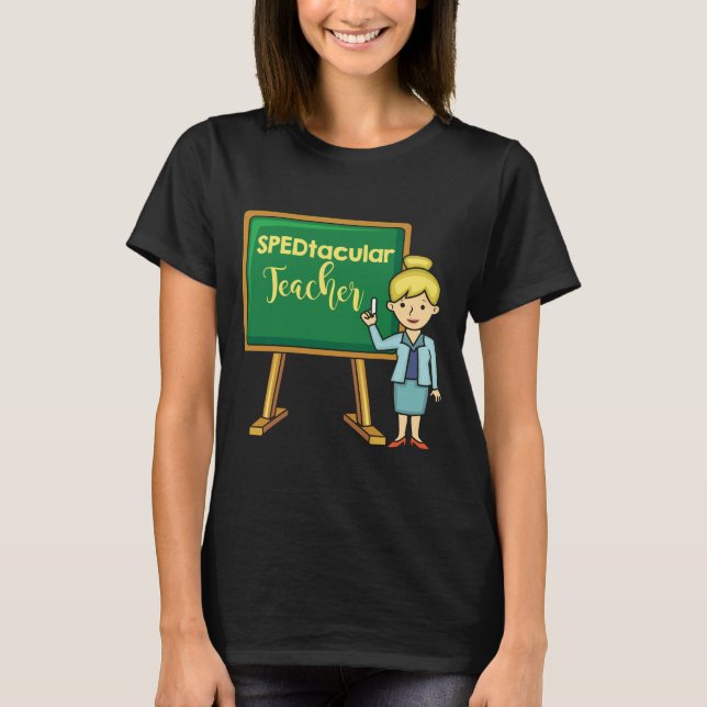 T-shirt Éducation spéciale SPED Nouveauté de l'enseignant (Devant)