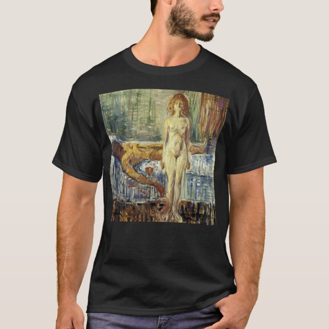 T-shirt Edvard Munch - La Mort De Marat Ii (Devant)