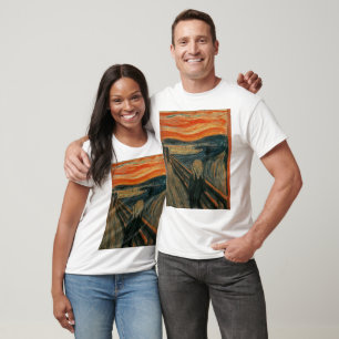 T-shirt Edvard Munch Peinture The Scream (Skrik) 1893
